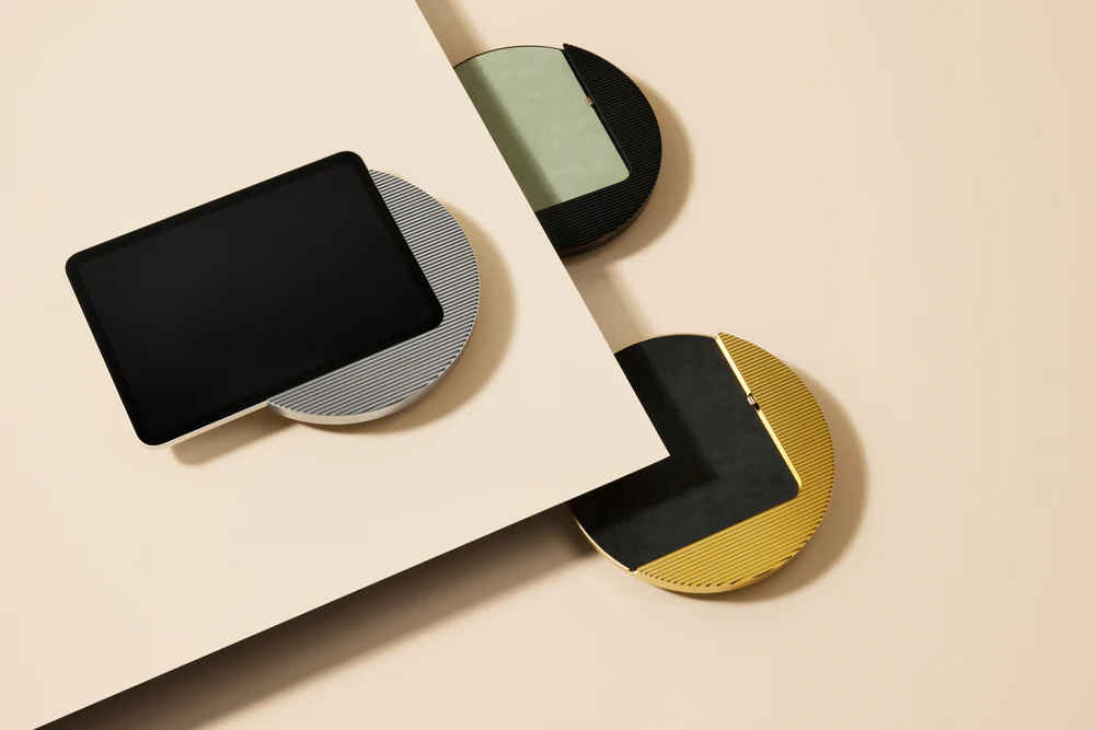 Eleganz trifft funktionale Tablet-Halterungen